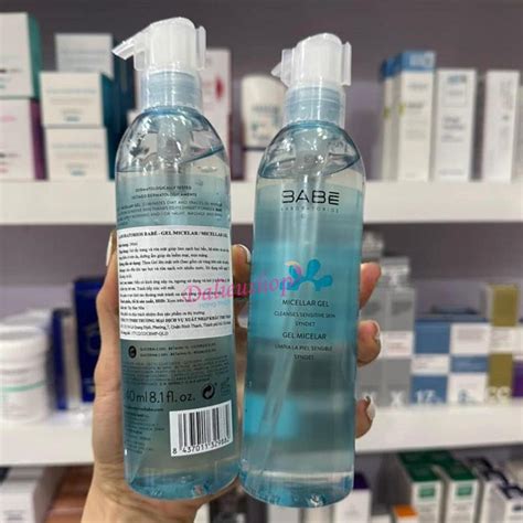 Gel Tẩy Trang Babe Micellar 240ml Chính Hãng Da Liễu Shop