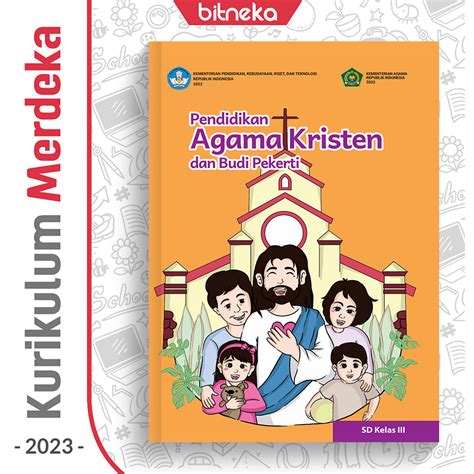 Jual Buku Siswa Pendidikan Agama Kristen SD Kelas 3 Kurikulum Merdeka