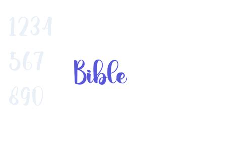 Bible - Font Free [ Download Now ]