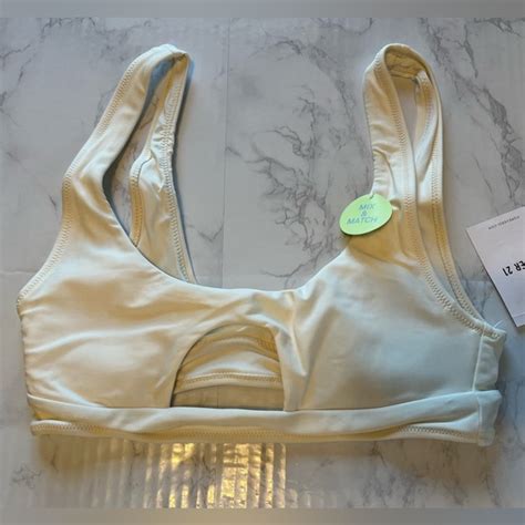 Forever Swim Nwt Forever Mix Match Bikini Top Poshmark