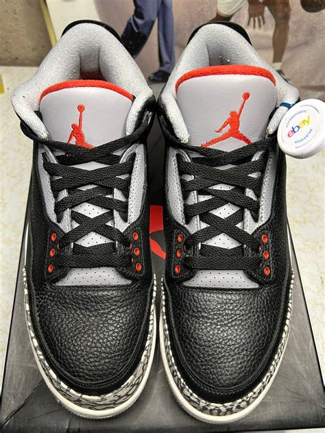 Jordan Brand Jordan Retro 3 “Black Cement” | Grailed