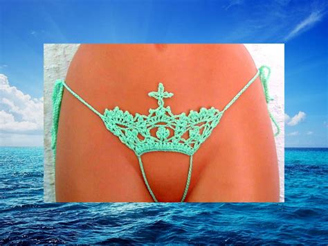 Extreme Micro G String Bikini Bottom Sexy Lingrie Erotic Open Crotch Thong Cheeky Lingrie