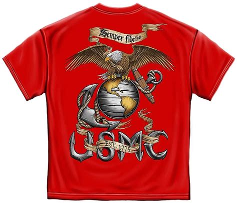 Marine Corps Usmc T Shirt Eagle Usmc T Shirt New Cotton Leisure