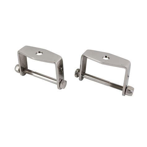 Spring Leaf Clamps Stainless Steel • 2 Wide