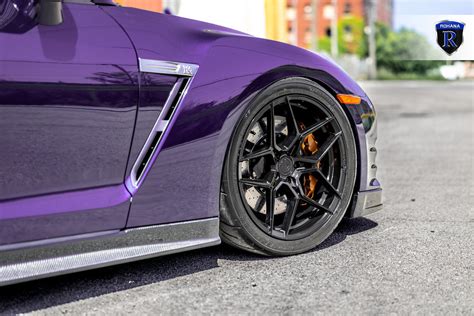 Nissan Gtr Purple Rfx11 Gloss Black Flickr