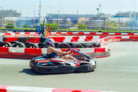 Amateur Kart Racing Editorial Photo Image Of Auto Gocart