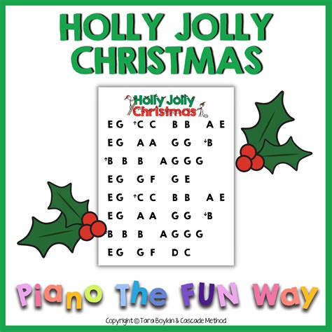 Holly Jolly Christmas - Cascade Method