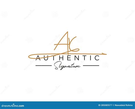 Letter Ar Signature Logo Template Vector Stock Vector Illustration Of