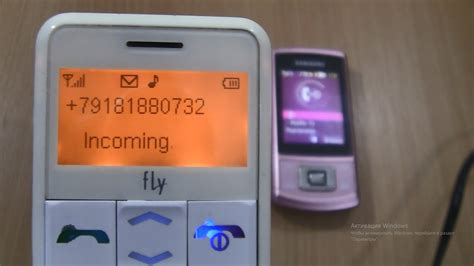 Incoming call & Outgoing call at the Same Time Samsung S3500+Fly Ezzy 2 ...