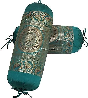 Buy Stylo Culture Traditional Polydupion Silk Decorative Cylindrical