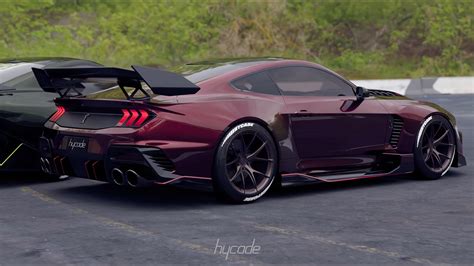 Ford Mustang Gt Custom Body Kit By Hycade K B Med Levering