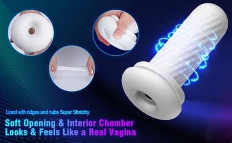 Amazon Automatic Male Masturbator Telescoping Vibrating Electric Sex Masturbation Cup