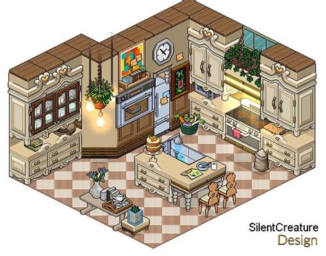 Luxe Kitchen By Lasilentcreature On Deviantart Pixel Art Background