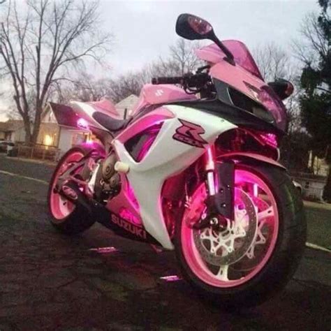 Pin By Becca Nelson Vertz On Biker Babe A Licious Pink Motorcycle Sports Bikes Motorcycles