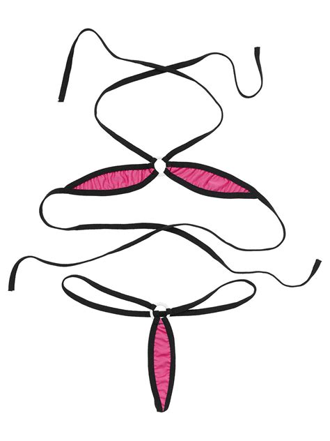 Women Micro Bikini Set Mini Bra G String Bathingsuit Ubuy India