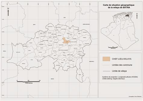 D Coupage Administratif De L Alg Rie Monographie Carte De Situation