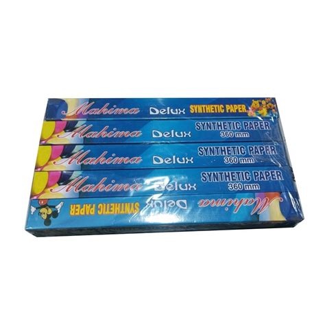 Mahima Delux Synthetic Paper Book Cover Roll Size 360mm Width At Rs