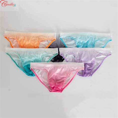 Homens Calcinhas Sexy Lingerie Fio Dental De Cintura Baixa Shopee Brasil