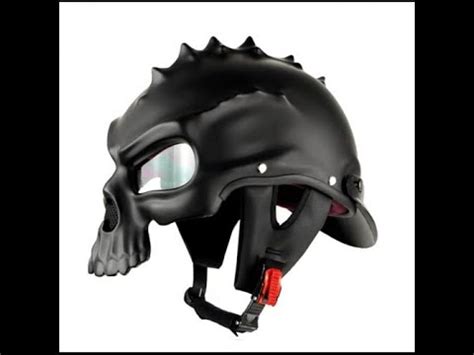 Шлем каска Череп - YouTube