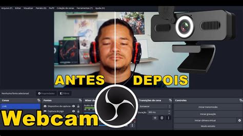 COMO ADICIONAR E CONFIGURAR A WEBCAM NO OBS STUDIO YouTube