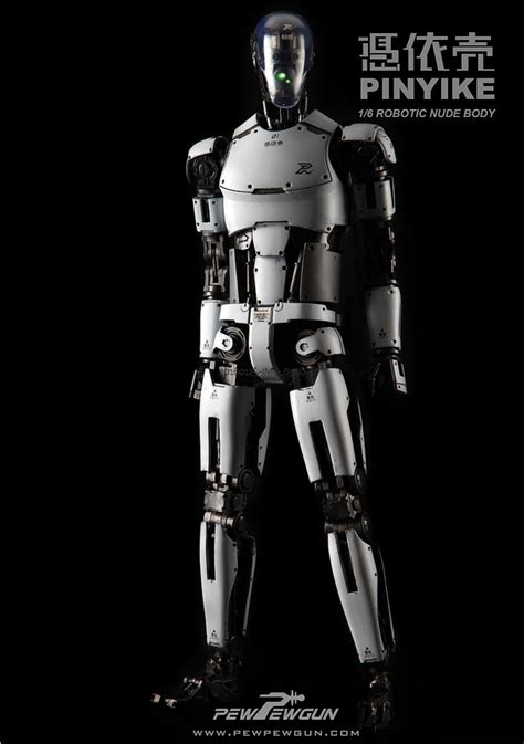 Toyhaven Pew Pew Gun 1 6th Scale Robotic Nude Body PINYIKE Mass
