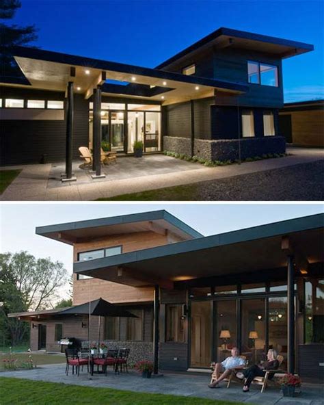 Modern Roof Overhang