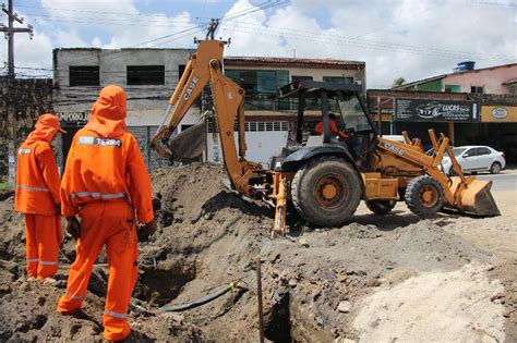 Estrada Que Liga Os Bairros De Maranguape I E Ii Receber Pavimenta O