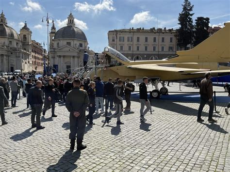 Centenario Aeronautica Militare Inaugurata In Piazza Del Popolo Air