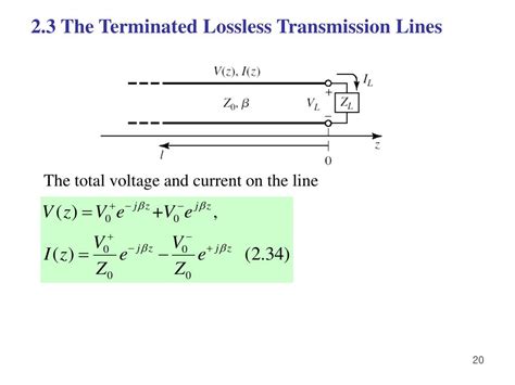 Ppt Chapter Transmission Line Theory Powerpoint Presentation Id