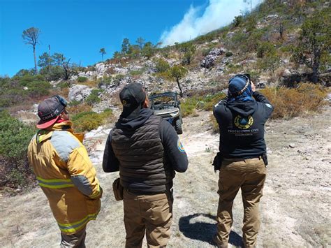 Mantiene Cepc Apoyos A Combatientes De Incendios Forestales Al Contacto