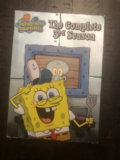 SPONGEBOB SQUAREPANTS THE Complete 1st Season Disc 1 2 3 Excellent 4