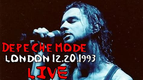 Depeche Mode Devotional Tour Live In London 20 December 1993