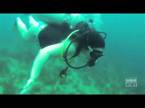 Naked News Naked Scuba Diving