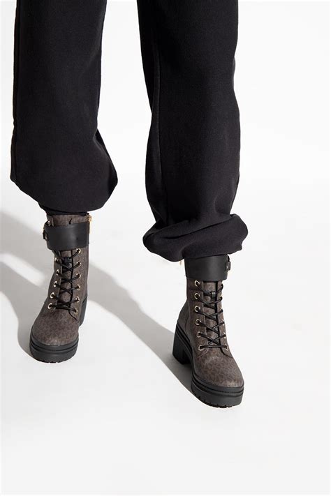 Michael Michael Kors Rory Heeled Ankle Boots In Black Lyst