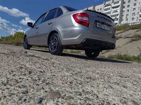 Диффузор заднего бампера гранта fl — Lada Гранта (2G) FL, 1,6 л, 2020 ...