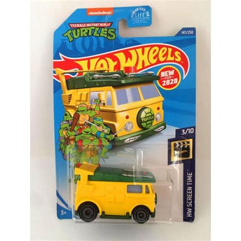 Carrinho Tartarugas Ninja Hot Wheels Shopee Brasil