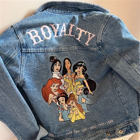 Disney Jackets Coats Disney Princess Denim Jacket Poshmark