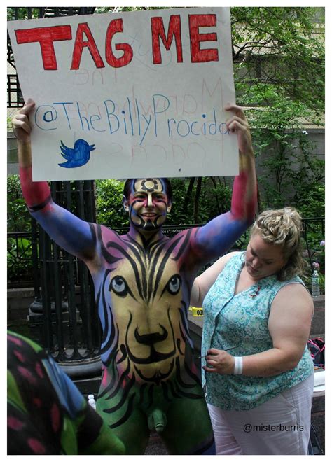 Self Promotion Whore Thebillyprocida At Naked Bodypainting Day