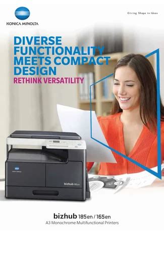 Laser Konica Minolta Bizhub 185 En, For Office, Black & White at ...