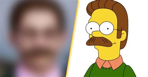 This Is What The Simpsons Character Ned Flanders Could Look Like In Real Life La Times Now