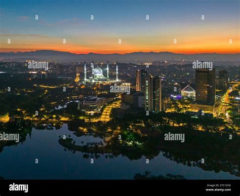 Shah Alams Majestic Skyline Unfolds Like A Tapestry From Above