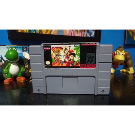 Cartucho Snes Goof Troop Similar Shopee Brasil