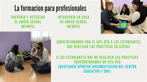 Formación Profesionales AspaSi y el buen trato a la infancia