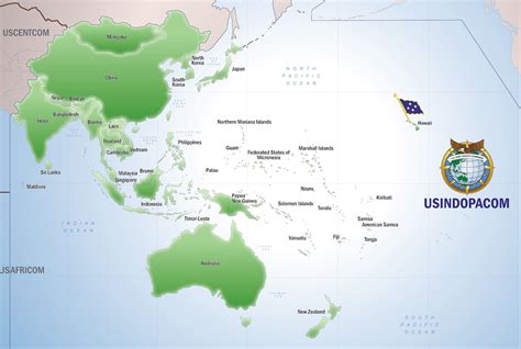 Indo Pacific Map