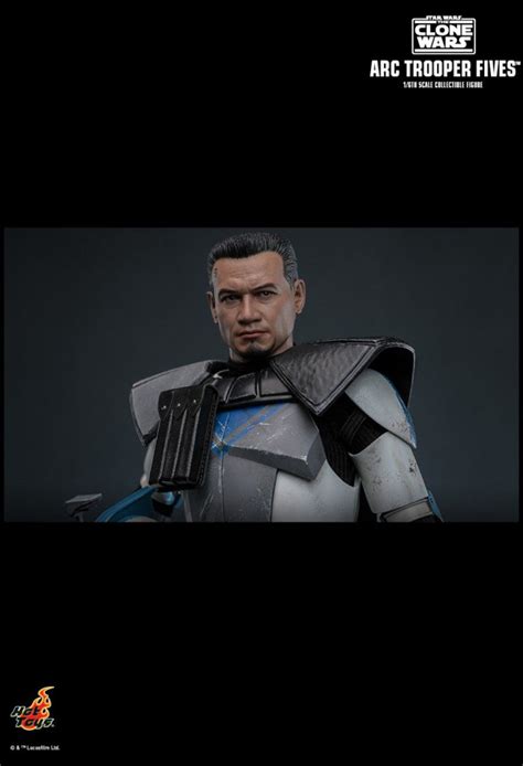 Arc Trooper Fives Aus Der Animationsserie Star Wars The Clone Wars Von Hot Toys TMS