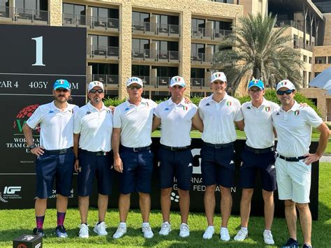 World Amateur Team Championships Italia Quinta Vincono Gli USA Federgolf