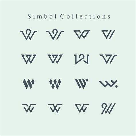Premium Vector Simbols Monogram Collections
