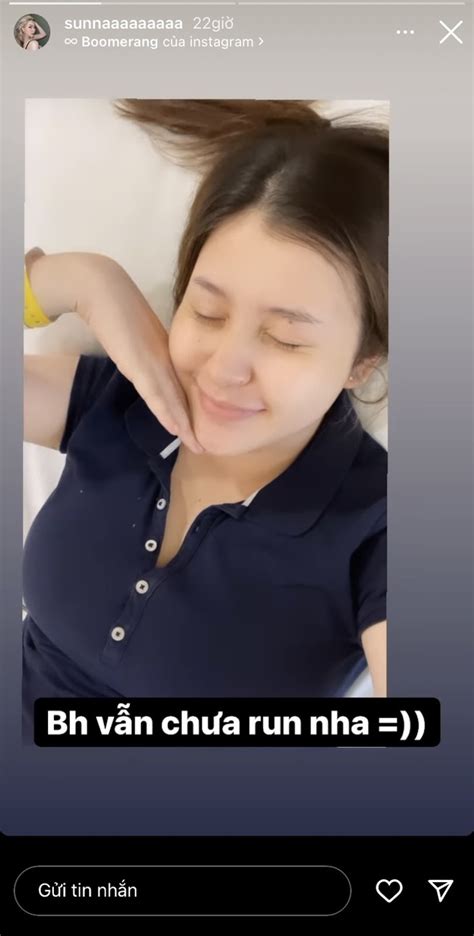 Hot girl siêu vòng 1 Sunna cập nhật tình hình sắp sinh con Xoài Non chia sẻ cảm xúc đặc biệt