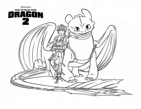 Como Treinar Seu Dragão Desenhos Para Colorir - 7
