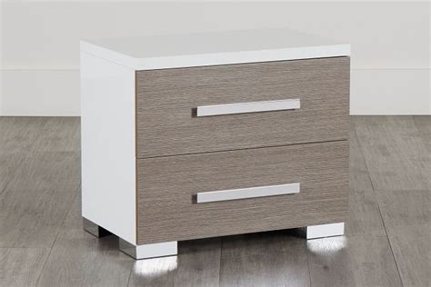 Lucca Two Tone Nightstand